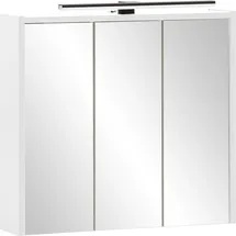 Schildmeyer Spiegelschrank Katta weiß matt, 65 cm