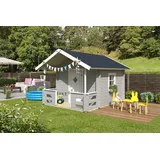 Nordic Holz Spielhaus LIDO grau/Holz