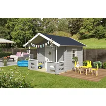 Nordic Holz Spielhaus LIDO grau/Holz