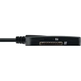 InLine Card Reader USB 3.1 USB-C, für SD/SDHC/SDXC, microSD, UHS-II kompatibel