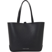 Tommy Jeans Damen TJW ESS Must Tote AW0AW15827 Tragetasche, Schwarz - Einheitsgröße