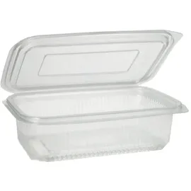 Papstar Verpackungsbecher mit Klappdeckeln 50 St. Transparent