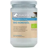 Makana BIO Kokosöl/ Kokosfett für Pferde, kaltgepresst, 250 ml Glas