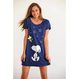 Peanuts Sleepshirt Nachthemd Blau 40/42