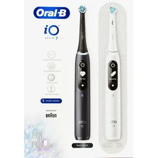 Oral B iO Series 7 white alabaster + 2.Handstück black onyx