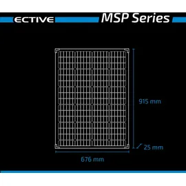 Ective MSP 120s monokristallin 120 W