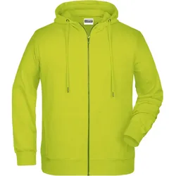 Men's Zip Hoody | acid-yellow | 4XL - acid-yellow