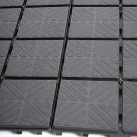 Prosperplast Easy Square 40 x 40 x 2 cm Schwarz