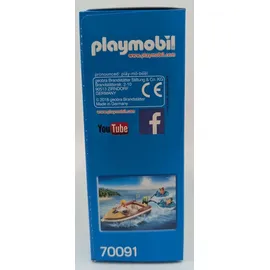 Playmobil Family Fun Sportboot mit Fun-Reifen 70091
