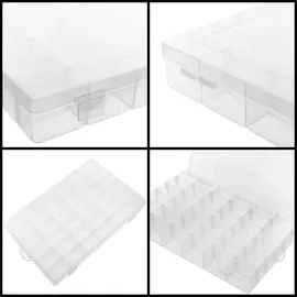 Belle Vous Sortierbox 27,3 x 17,6 x 4,3 cm 2-tlg. transparent