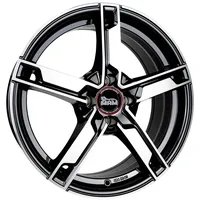 mam wheels MAM W4 Black Front Polish 7x17 ET40 5x114,3 72,6,