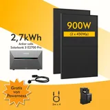 Balkonkraftwerk mit Speicher, Anker Solix Solarbank 3 E2700 Pro mit Smart Meters