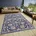 Orient klassisch dicht gewebt mit Ornamenten und Blumenmotiven Weicher für Flur Küche Blau 140x200cm
