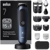 Braun Series 7 AIO7580 blau/schwarz