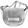 COLLEZIONE ALESSANDRO Blink Abendtasche Leder Silber