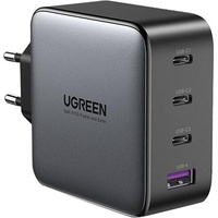 UGREEN USB-A + 3x USB-C 100W GaN Wall Charger
