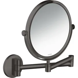 Hansgrohe Rasierspiegel Axor Universal Circular Wandmontage, brushed black chrome