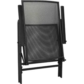 vidaXL Klappstühle 310153 57 x 94 x 104 cm anthrazit 4 St.