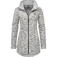 Ragwear Sweatshirt Strickjacke Miram Melange in grau, EU L
