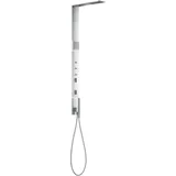 Hansgrohe AXOR ShowerComposition Duschpaneel mit Thermostat, Kopfbrause 110/220 Schulterbrause Chrom