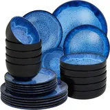 Tectake Tafelservice Mare 6-tlg. blau