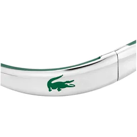Lacoste GLORI Armreif Edelstahlfarben grün 563050C00 Größe L