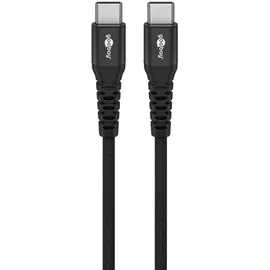 goobay USB-C 0,5 m Schwarz