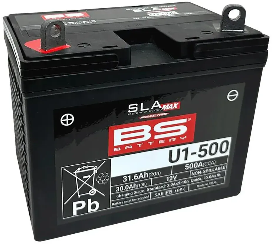 Bs Battery Sla Max U1-500 Fa Agm-batterie - Black - One Size