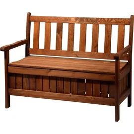 Dobar Gartenbank 115 x 58 x 89 cm braun