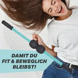 backdani Rückentrainer Türkis/Schwarz