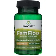 Swanson Health Products FemFlora Probiotikum für Frauen Kapseln 60 St.