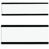 Franken Etikettenhalter magnetisch braun 7,5 x 4,0 cm, 10 St.