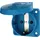 Mennekes Schuko-Steckdose IP54 Blau