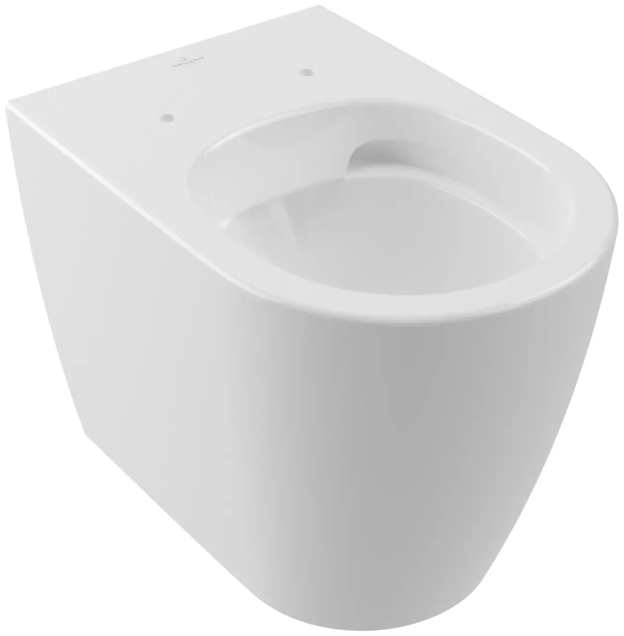 Villeroy & Boch Tiefspül-WCs Skyla 5C43C0 370x540mm O val Weiß Alpin, 5C43C001 5C43C001