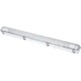 Sygonix LED-Feuchtraum-Wannenleuchte LED-Röhre T8 9W Neutralweiß Grau