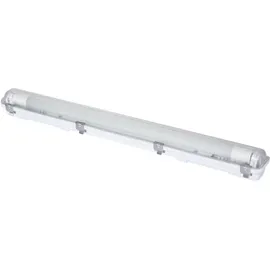 Sygonix LED-Feuchtraum-Wannenleuchte LED-Röhre T8 9W Neutralweiß Grau