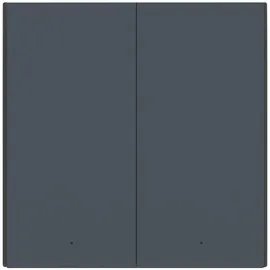Aqara Smart Wall Switch H1 (With Neutral, Double Rocker) grau (HomeKit)