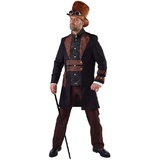 M216223-XL Steampunk Kostüm-Anzug Herren Gr.XL