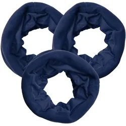 Loop Multifunktionstücher 3er Set | Blau navyblau ONE SIZE