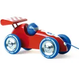 Vilac vilac2309r rot Pull entlang Racing Auto