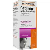 Ratiopharm Cetirizin-ratiopharm Saft