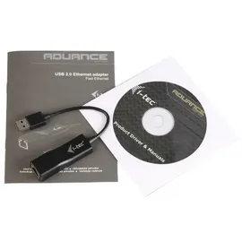 iTEC USB 2.0 Adapter Schwarz