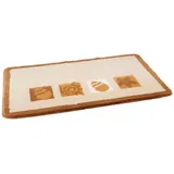 KLEINE WOLKE Beach Braun 70 x 120 cm