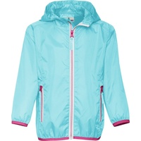 Playshoes - Regenjacke Pack-It in türkis, Gr.116,