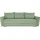 Home Affaire Schlafcouch Polyester 3-Sitzer Grün