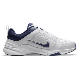 Nike Defy All Day Training Shoe, White Midnight Navy MTLC Silver, 42