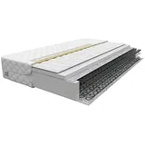 Fdm Baby Natura 90 x 160 cm Bonellfederkernmatratze Buchweizen Matratze 14 cm Höhe Kindermatratze Härtegrad H3 (Mittelhart) Polyurethanschaum Bezug Zweiseitig Abnehmbar Waschbar