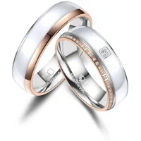 Partnerring MARRYA Gr. 54, silber (damen ring, silber, gold), Fingerringe, Damen, 54, Edelstahl