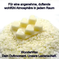 WonderWax Duftwachs Wax Melts Angel – Parfume Collection, 6 Duftwachs Herzen aus Sojawachs für Duftlampe & Aromalampe, vegane Wax Melts, Raumduf...
