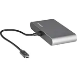 Startech StarTech.com Thunderbolt 3 Mini Dock - Mobile TB3-Dockingstation mit dual Monitoren, HDMI 4K 60 Hz - 1GbE